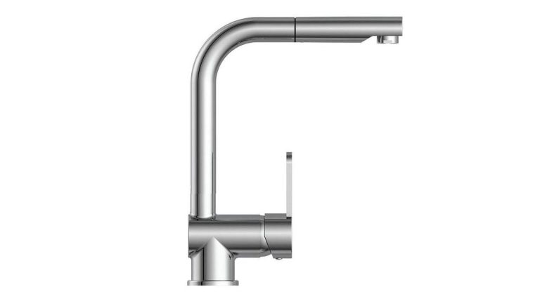 SCHÜTTE London Design keukenmengkraan met zijdelingse greep - chroom