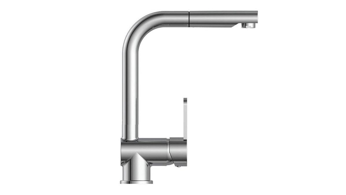 SCHÜTTE London Design keukenmengkraan met zijdelingse greep - chroom