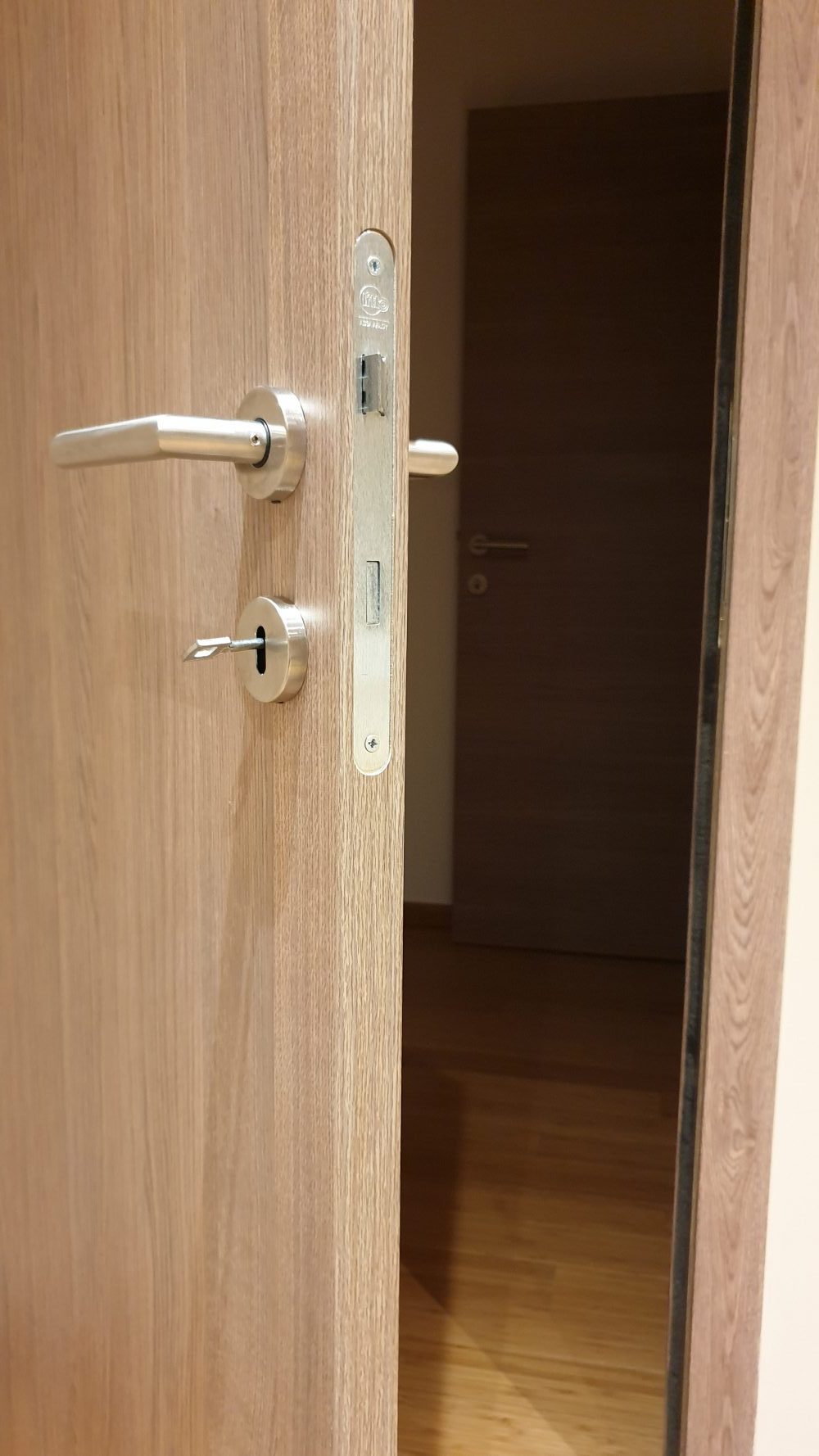TIPO inox deurklink rechthoekig