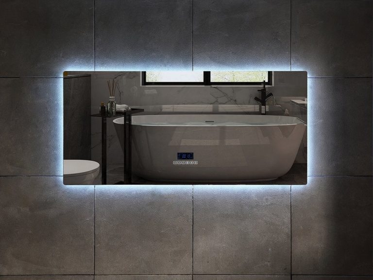 spiegel LED anti-vocht bluetooth 90x90cm
