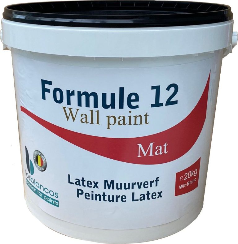 Formule 12 muurverf mat 20 kg binnen & buiten