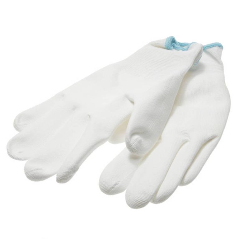 Synthetische witte handschoenen