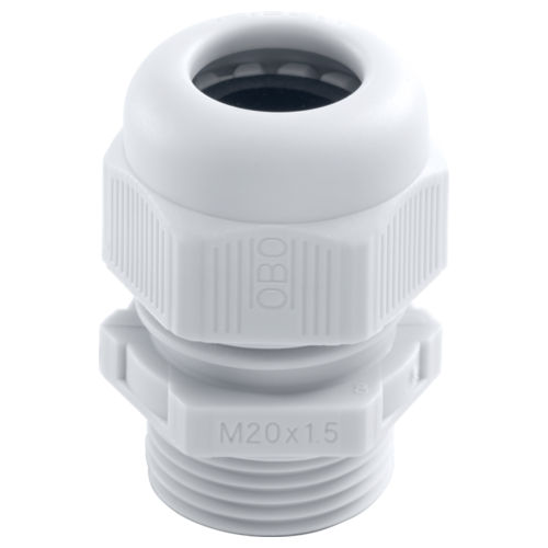 Niko spuitwaterdichte M20-wartel, grey