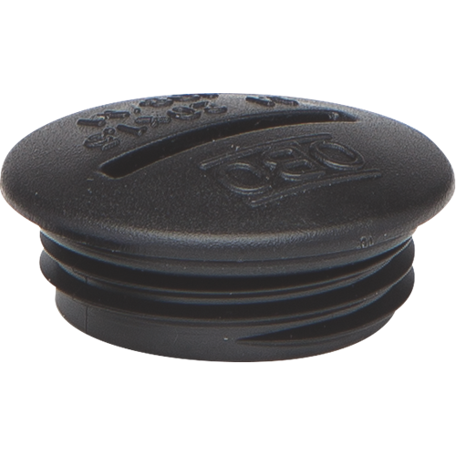 Niko spuitwaterdichte M20-blindstop, black