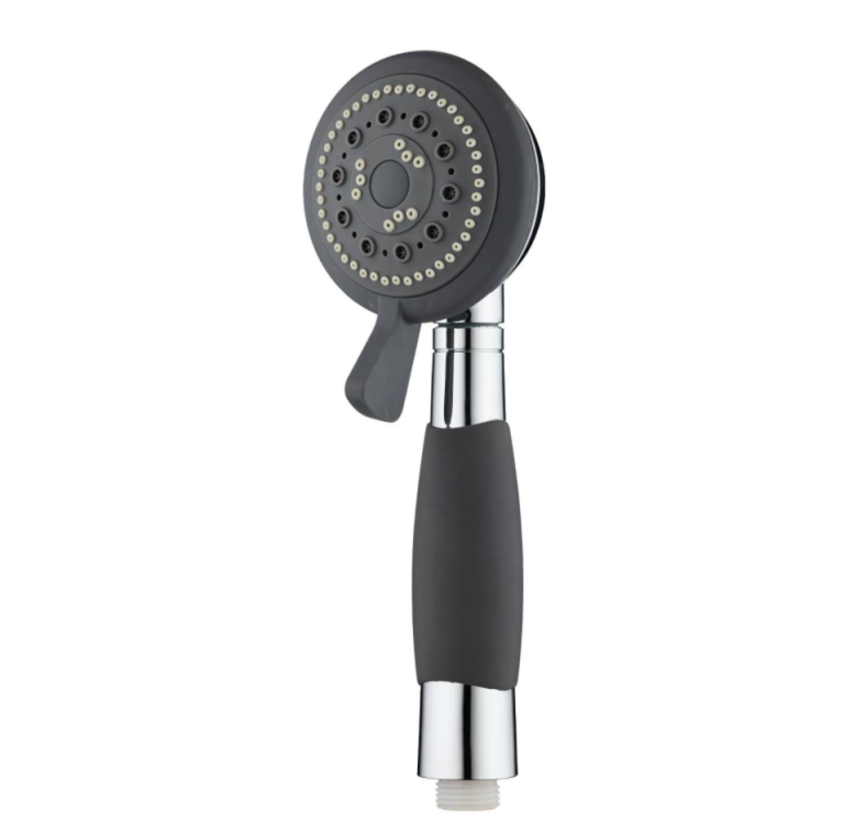 SCHÜTTE Vital Handdouche met Anti-Slip Handgreep - ø 12,5 cm - 4 Standen - Chroom