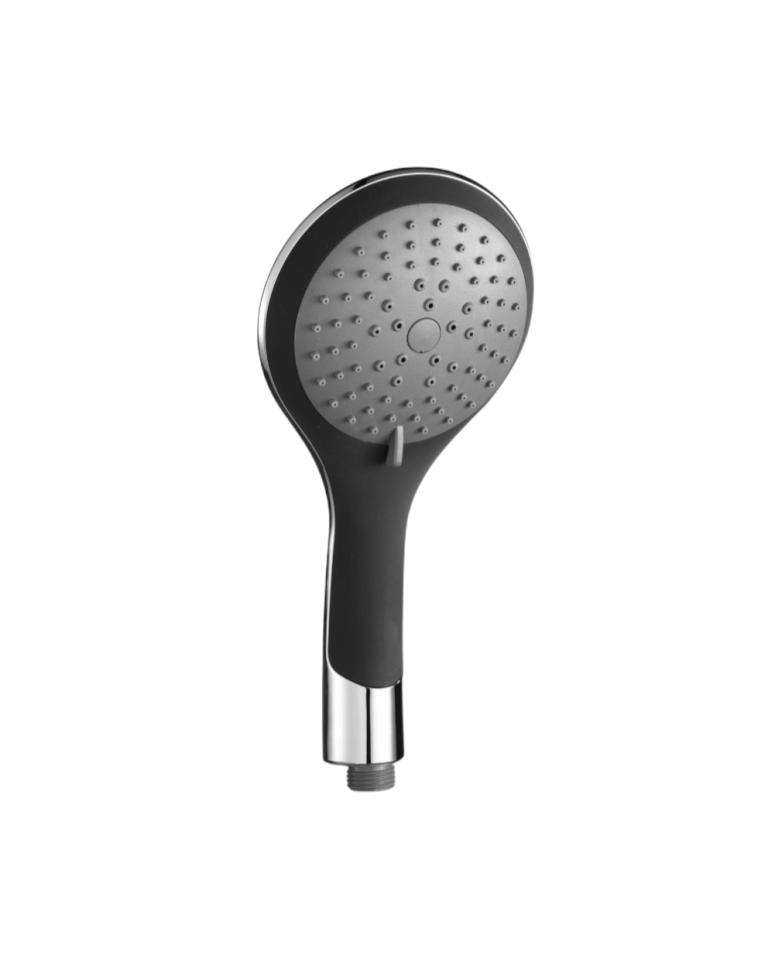 SCHÜTTE Broadway Handdouche - Douchekop ø 12 cm - 5 Standen - Zwart & Chroom