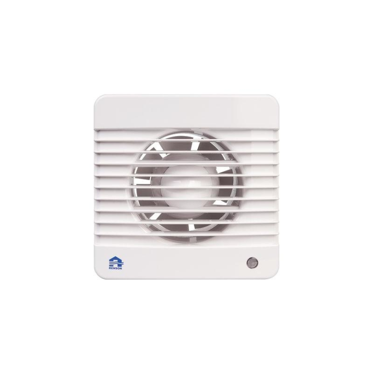 Renson mechan. ventilator timer & vochtigh wit 125mm