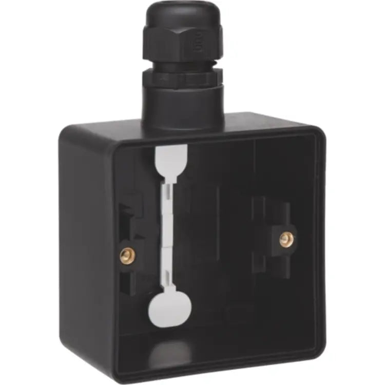 Niko Hydro opbouwbak 1-voudig einddoos met 1x M20-ingang zwart (761-84151)