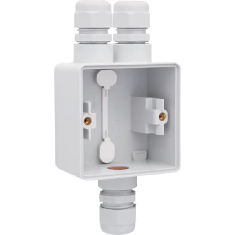 Niko Hydro opbouwbak 1-voudig met boven 2x en onder 1x M20-ingang grijs (700-84162)