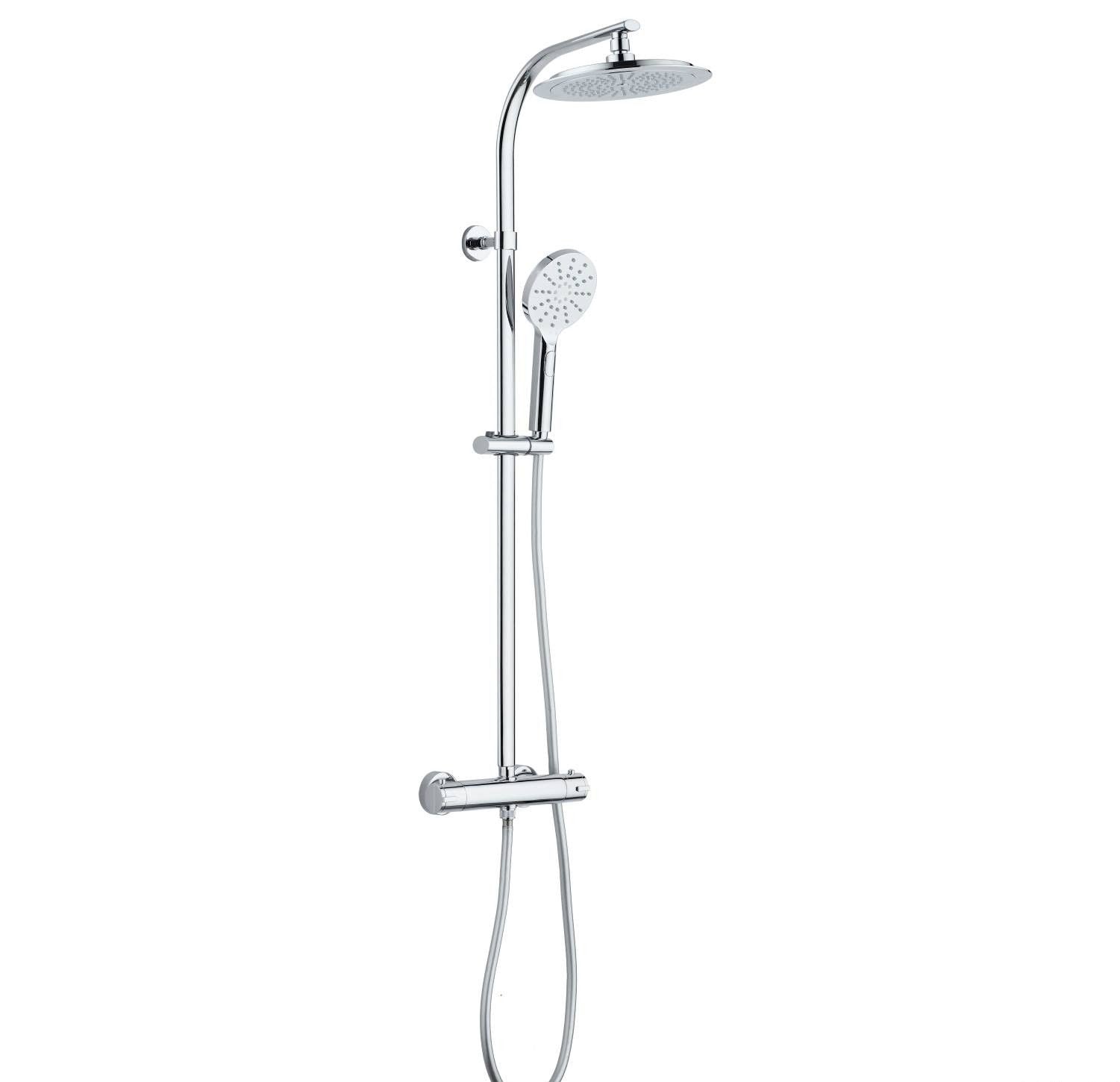 SCHÜTTE Madura Fresh regendouche met thermostatische douchekraan - chroom